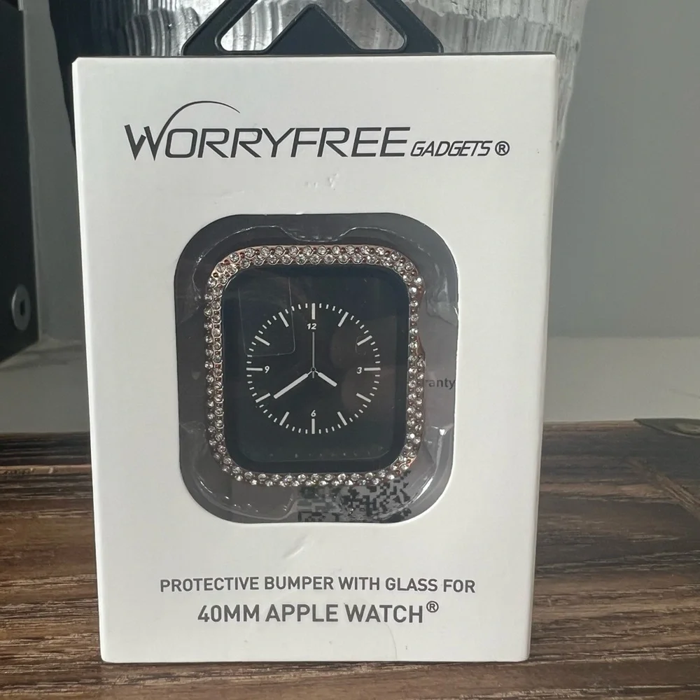 Apple Watch Bling Bumper Case 40mm in Gold